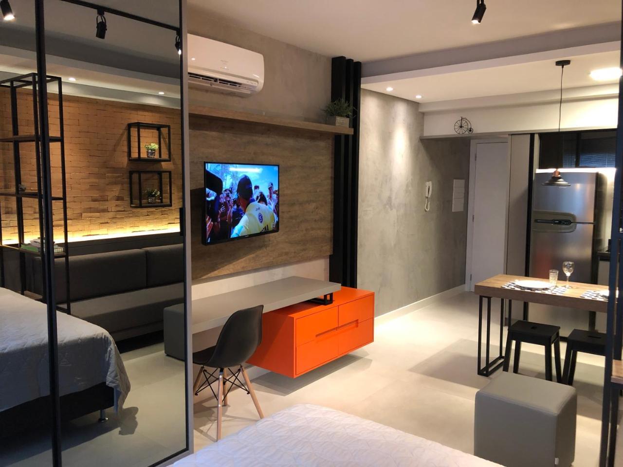 Estudio Completo No Coracao Do Batel 쿠리치바 외부 사진