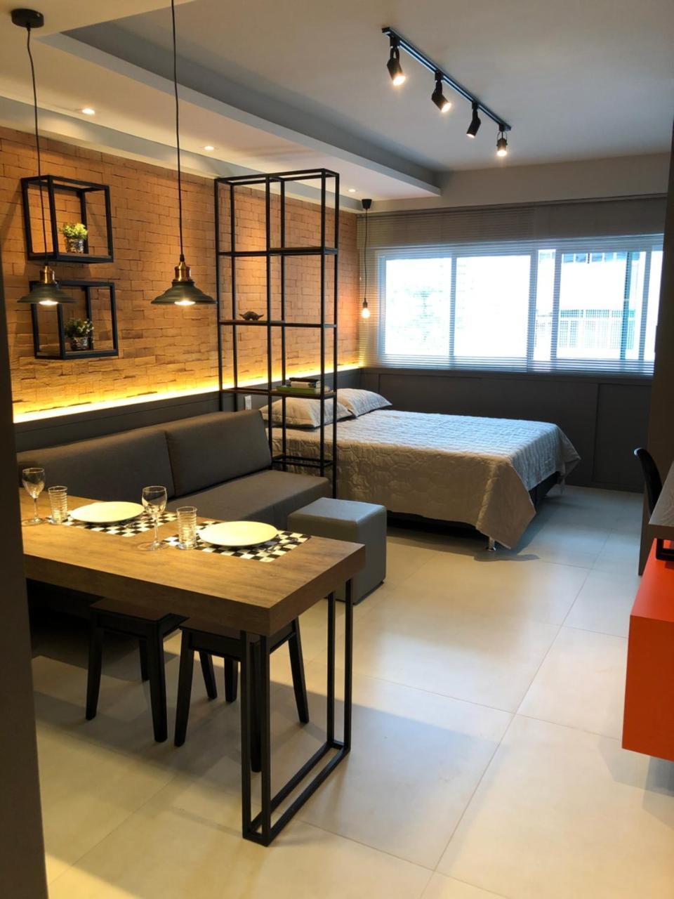 Estudio Completo No Coracao Do Batel 쿠리치바 외부 사진